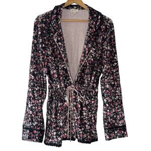 POL Velour Kimono/ Pajama Top